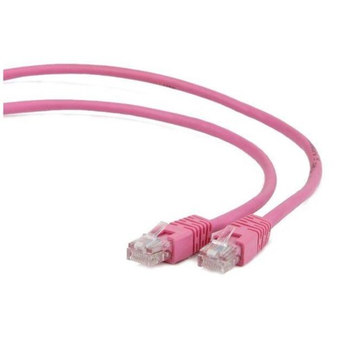 Patch cord FTP kat. 6 0,5m różowy Gembird