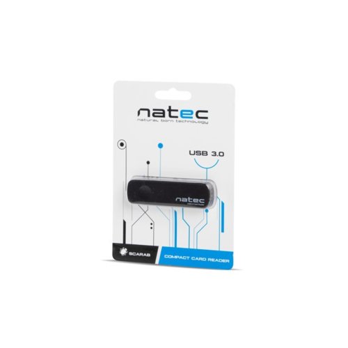 Czytnik Natec mini Scarab SD/MicroSD USB 3.0 black
