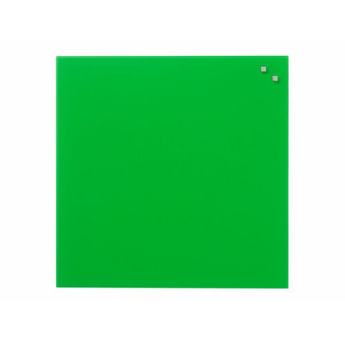 Tablica magnetyczna NAGA 45x45 szklana zielona