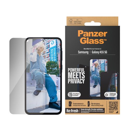 Szkło ochronne PanzerGlass Ultra-Wide Fit Galaxy A55 5G