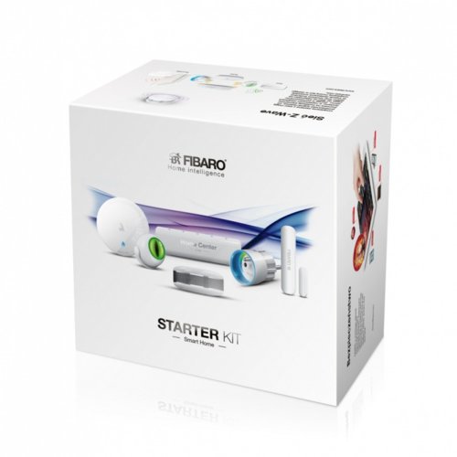 FIBARO Starter Kit PL (Home Center Lite, Flood Sensor, Smoke Sensor, Motion Sensor, Door/ Window Sensor, Wall Plug )