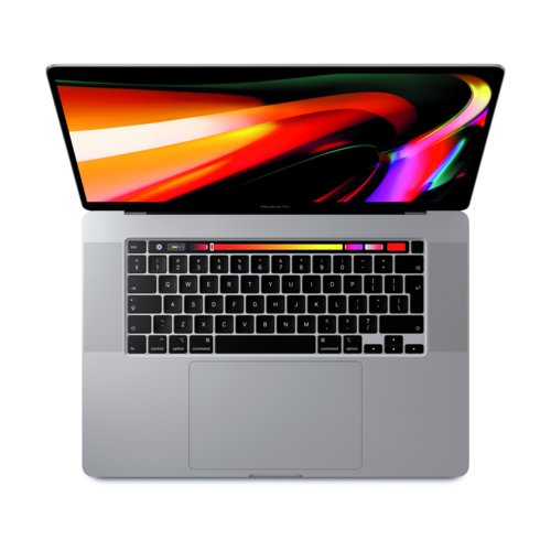 Laptop 16-inch MacBook Pro with Touch Bar: 2.6GHz 6-core 9th-generation Intel Core i7 processor, 512GB - Silver