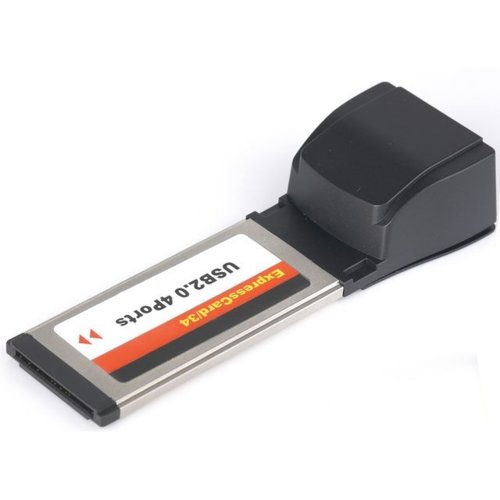 KARTA EXPRESS CARD->USB 2.0 4-PORT GEMBIRD