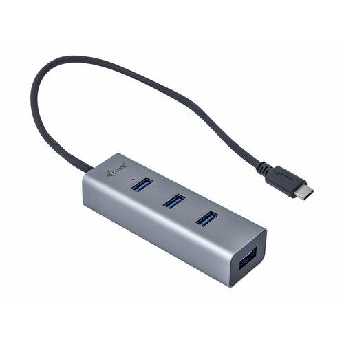 i-tec USB-C Metal 4-portowy HUB USB 3.0 4x USB 3.0
