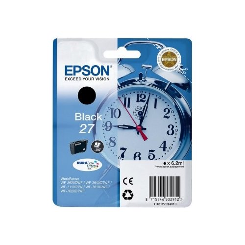 Epson Tusz T2701 BLACK    6.2ml do WF-3620/7110/7610