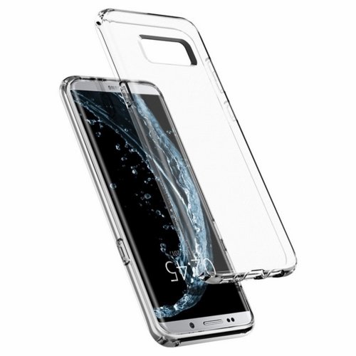 SPIGEN SGP  Liquid Crystal Clear Etui Galaxy S8+