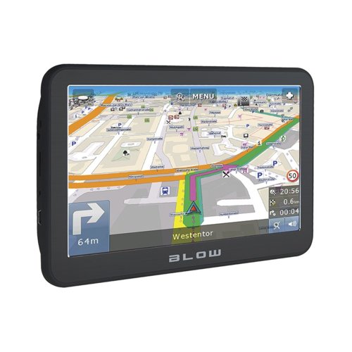 BLOW GPS730 SIROCCO 8GB AUTOMAPA PL 1 ROK