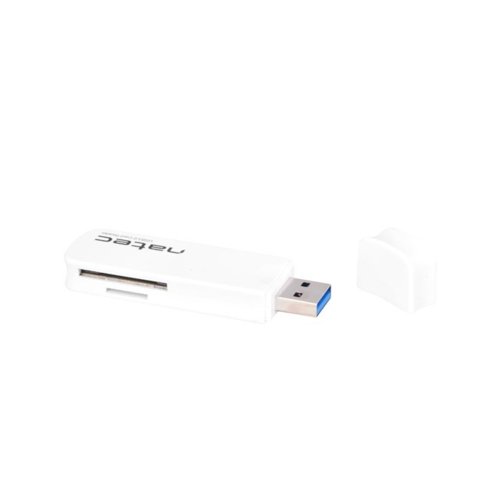 Czytnik Natec mini Scarab SD/MicroSD USB 3.0 white