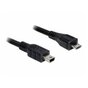 Kabel USB Delock micro BM - mini(M) USB 2.0 1m