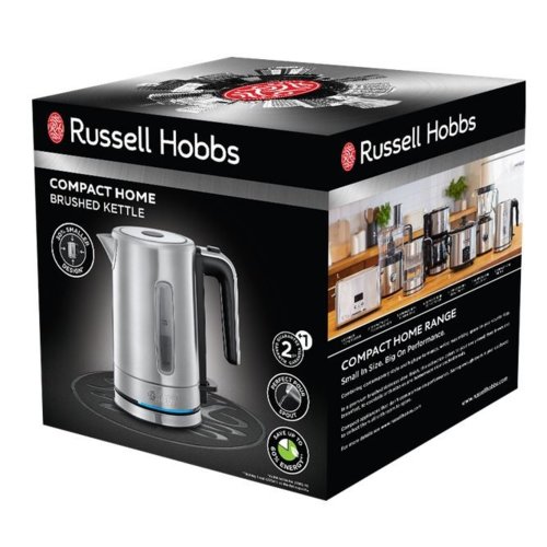 Czajnik elektryczny Russell Hobbs Compact Home 24190-70 srebrny