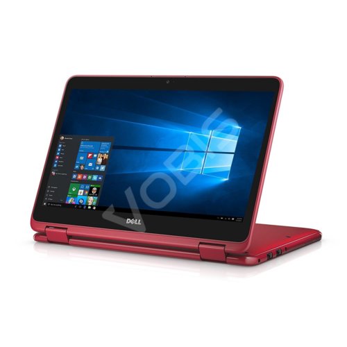 Laptop DELL 3179-7200 m3-7Y30 4GB 11,6 128GB  W10 Red