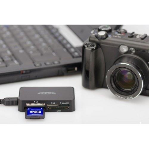 EDNET Czytnik kart 6-portowy USB 2.0 HighSpeed (SD/SDHC/MicroSD/MMC/xD/)