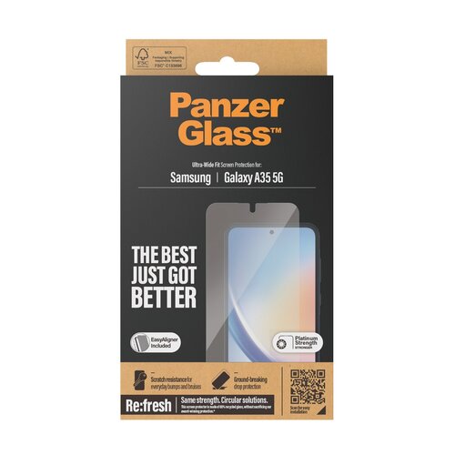 Szkło ochronne PanzerGlass Ultra-Wide Fit Galaxy A35 5G