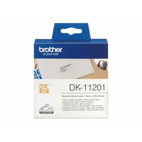 Brother Etykieta QL500 29x90 400 szt DK11201
