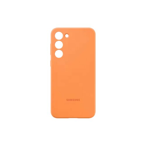Etui Samsung Silicone Case do Galaxy S23+ pomarańczowe