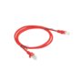 Patch cord Lanberg UTP kat.5e 1m czerwony