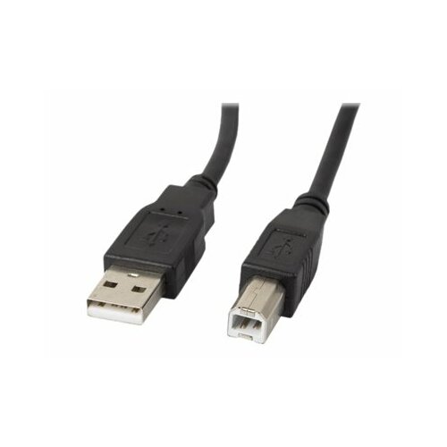 LANBERG Kabel USB 2.0 AM-BM 1.8M czarny