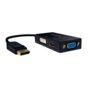 LogiLink Kabel adapter display port do DVI/HDMI/VGA, 4K