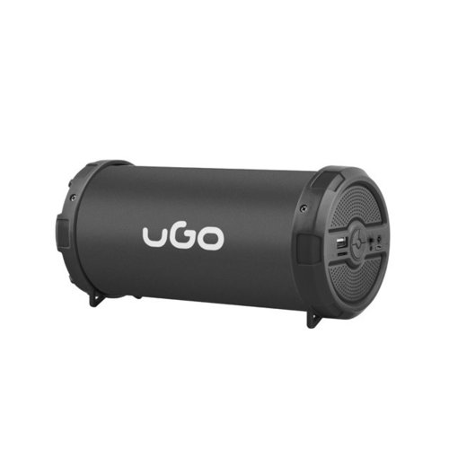 Głośnik bezprzewodowy Bluetooth UGO mini Bazooka czarny 5W