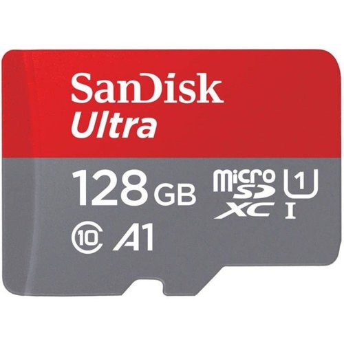 Karta pamięci microSDXC SanDisk ULTRA 128GB 100MB/s A1 Class 10 UHS-I + adapter