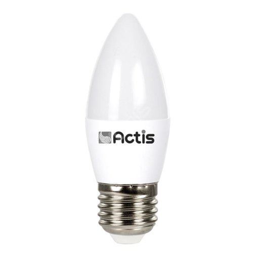 Actis żarówka LED SMD ACS-DS2027C (świeczka 510lm 6,5W E27 ciepła biel)