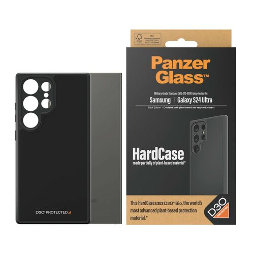 Etui PanzerGlass HardCase D3O Samsung Galaxy S24 Ultra czarne