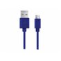 Kabel USB ESPERANZA Micro USB 2.0 A-B M/M 1,0m | niebieski