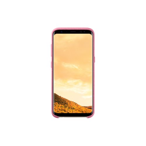 Etui Samsung Alcantara Cover do Galaxy S8 Pink EF-XG950APEGWW
