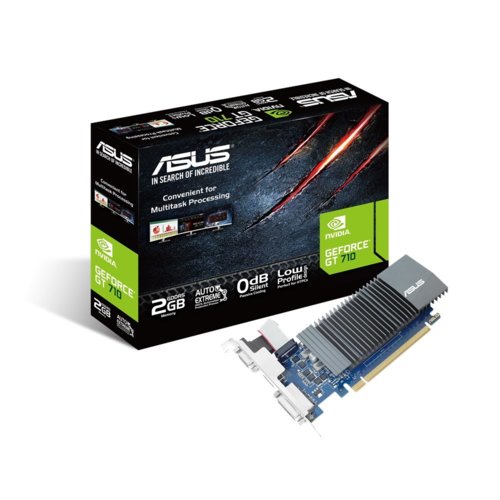 Asus GeForce GT 710 2GB GDDR5 64BIT DVI-D/HDMI/D-Sub/HDCP