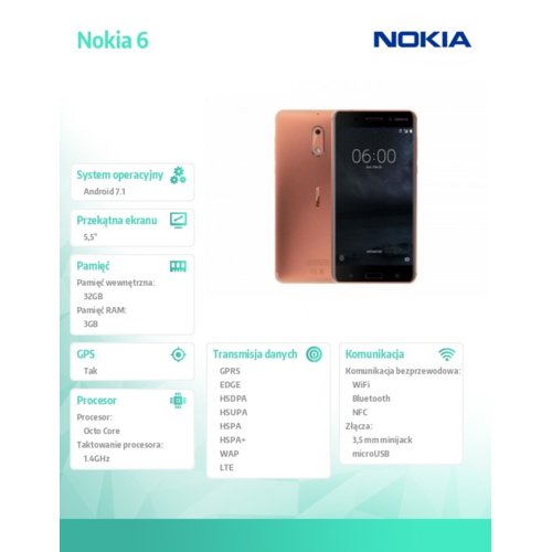 Nokia 6 11PLEM01A08