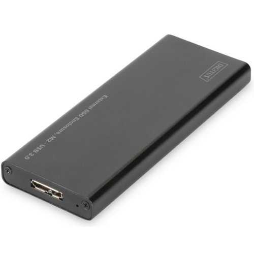 Obudowa DIGITUS USB 3.0 na dysk SSD M2 (NGFF) SATA III, 80/60/42/30mm, aluminiowa