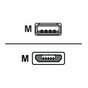 Kabel Unitek Premium USB-microUSB Nylon; Silver, Y-C4026ASL