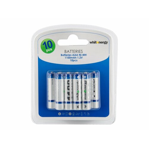 Whitenergy Bateria|10xAAA 1100mAh Ni-MH|blister
