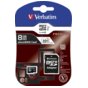 Verbatim Micro SDHC 8GB Class10 UHS-I + Adapter