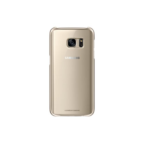 Etui Samsung Clear Cover do Galaxy S7 Gold EF-QG930CFEGWW