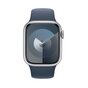 Smartwatch Apple Watch Series 9 GPS + Cellular aluminium 41 mm S/M srebrny + opaska sztormowy błękit