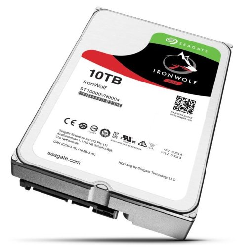 Seagate IronWolf 10TB 3,5''256MB ST10000VN0004