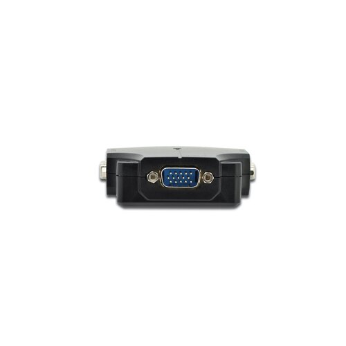 Digitus Mini Splitter wideo VGA 1xPC 2xMonitor, 350MHz