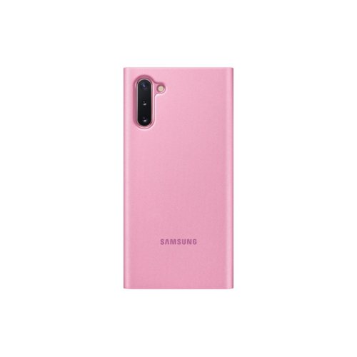 Etui Samsung Clear View do Galaxy Note 10 EF-ZN970CPEGWW różowy