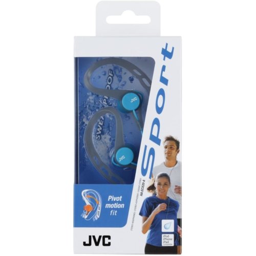 JVC HA-ECX20 niebieskie