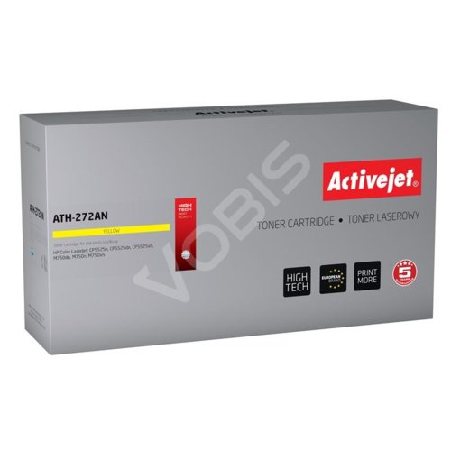 Toner Activejet ATH-272AN (do drukarki Hewlett Packard, zamiennik CE272A premium 15000str. yellow)
