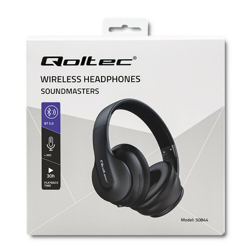 Słuchawki Qoltec Soundmasters BT 5.0 AB 50844 Bluetooth