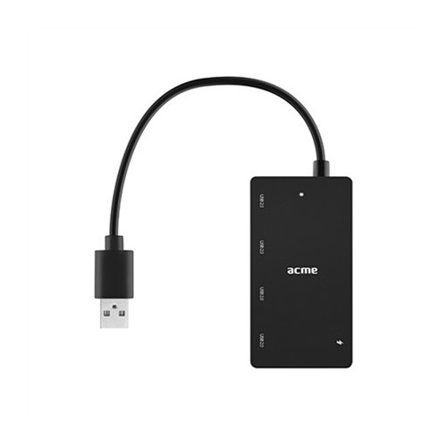Hub USB ACME HB510, 4 porty USB 2.0, wtyk USB 2.0