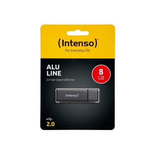 Pendrive INTENSO 8GB ALU LINE ANTHRACITE USB 2.0