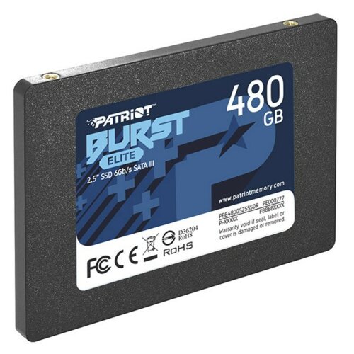 Dysk SSD PATRIOT Burst Elite 480GB SATA 3 2.5"