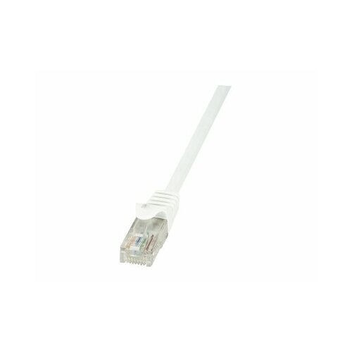 Patchcord LogiLink CP2051U CAT.6 U/UTP 2m, biały