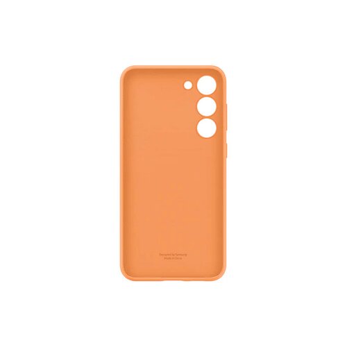 Etui Samsung Silicone Case do Galaxy S23+ pomarańczowe