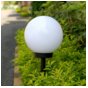 GreenBlue Solarna lampa ogrodowa kula LED GB123 biała