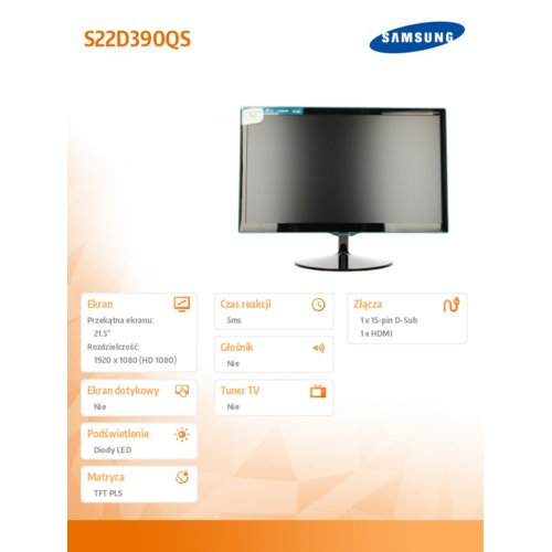 Samsung LS22D390QS/EN