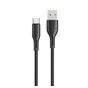 USAMS Kabel U68 USB-C 2A Fast Charge 1m czarny/black SJ501USB01 (US-SJ501)